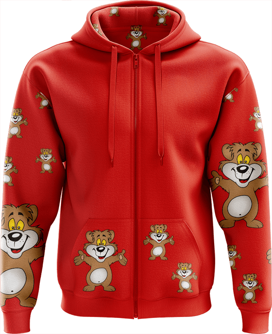 Billy Bear Full Zip Hoodies Jacket - fungear.com.au