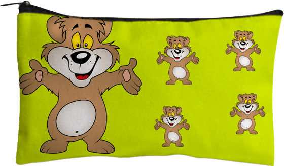 Billy Bear Jumbo Pencil Case - fungear.com.au