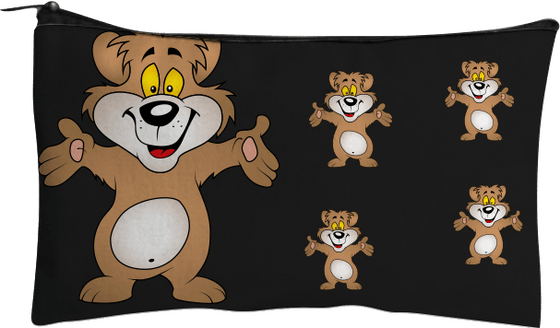 Billy Bear Jumbo Pencil Case - fungear.com.au