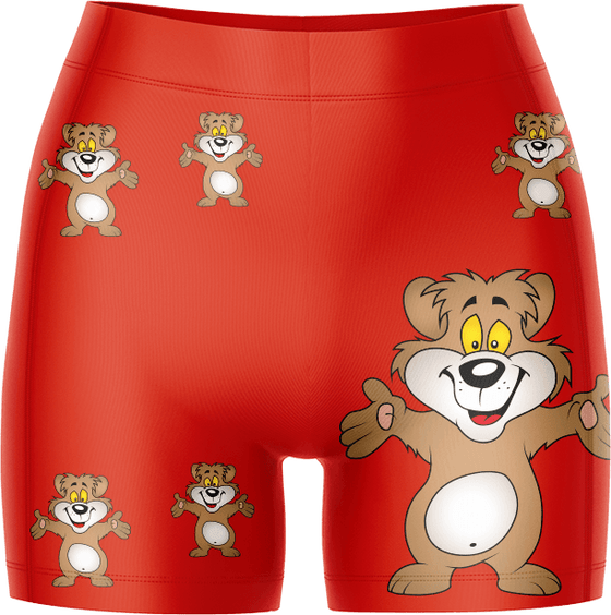 Billy Bear Ladies Gym Shorts - fungear.com.au