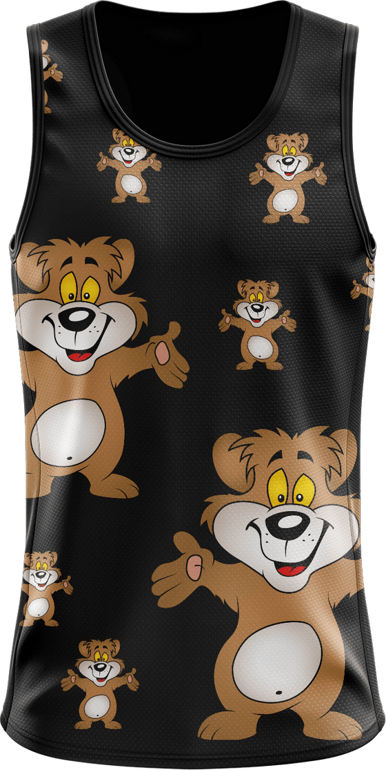 Billy Bear Singlets - fungear.com.au