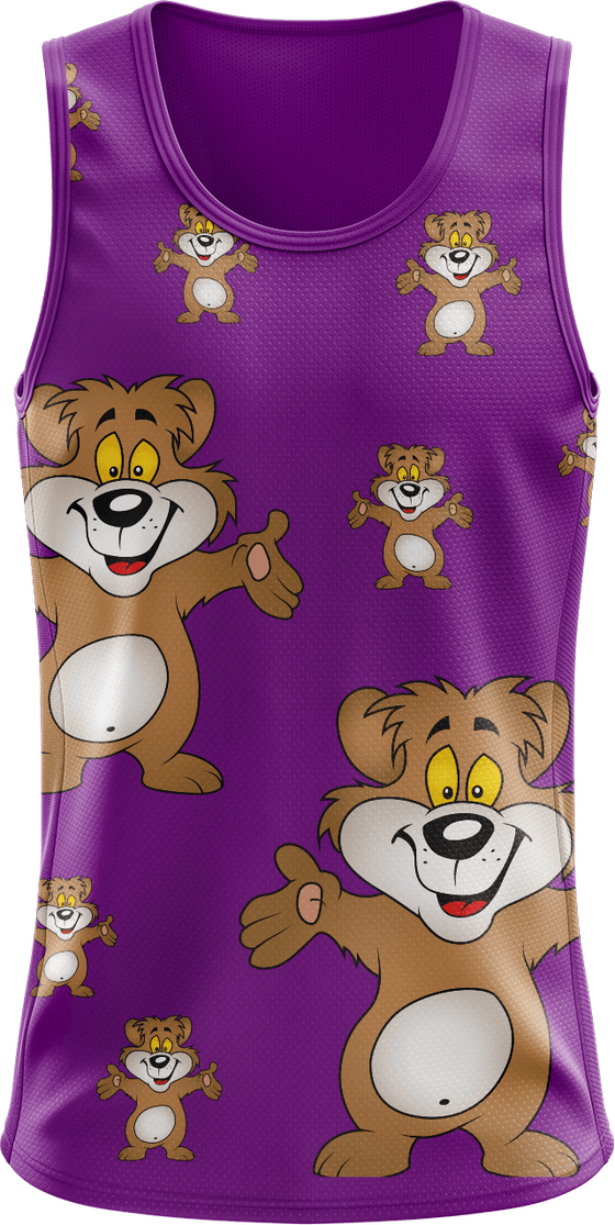 Billy Bear Singlets - fungear.com.au