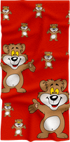 Billy Bear Towels - fungear.com.au