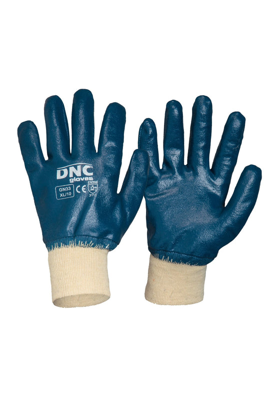 Blue Nitrile Full Dip - kustomteamwear.com