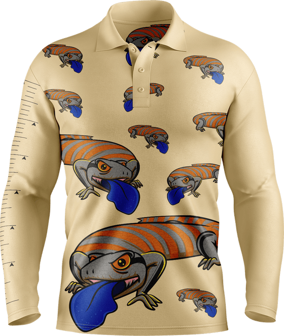 Bluey Lizard Fishing Shirts - fungear.com.au