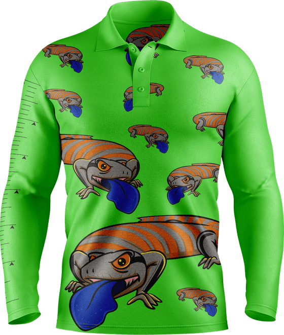 Bluey Lizard Fishing Shirts - fungear.com.au