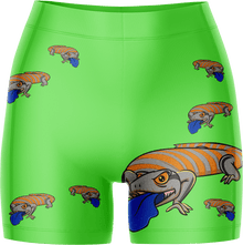  Bluey Lizard Ladies Gym Shorts - fungear.com.au