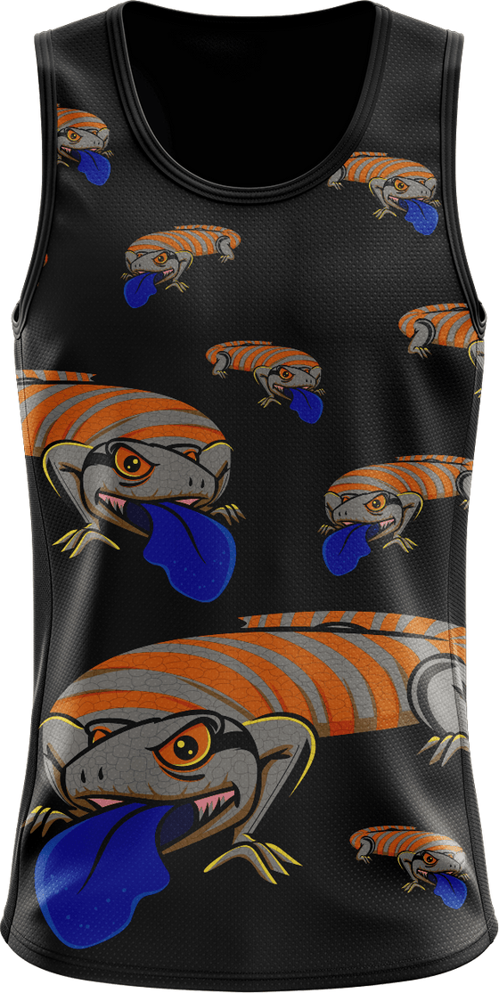 Bluey Lizard Singlets - fungear.com.au