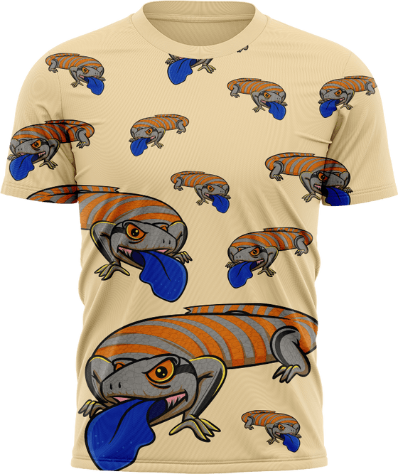 Bluey Lizard T shirts - fungear.com.au