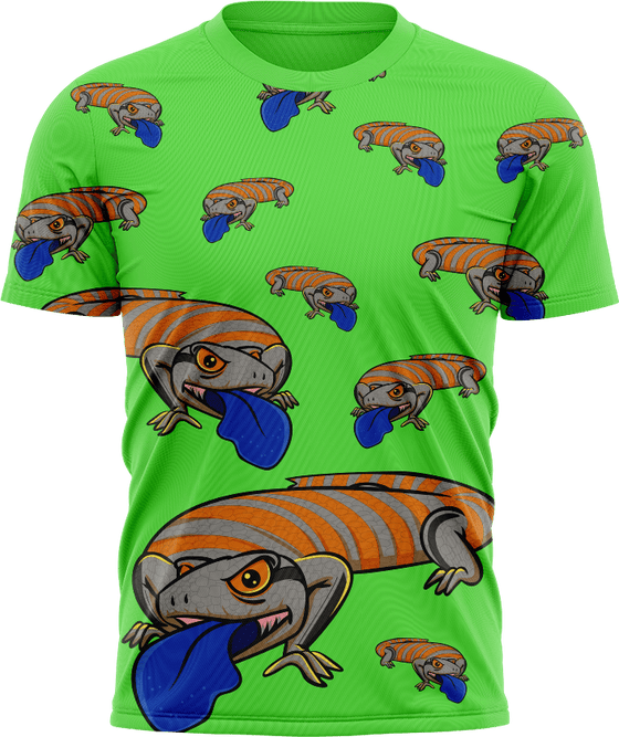 Bluey Lizard T shirts - fungear.com.au