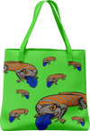 Bluey Lizard Tote Bag - fungear.com.au