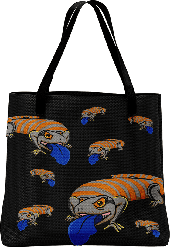 Bluey Lizard Tote Bag - fungear.com.au