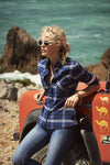 Brigham Men's Flannel Shirt - kustomteamwear.com