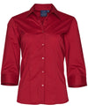 BS07Q Women's Teflon Executive 3/4 Sleeve Shirt - kustomteamwear.com