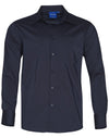 BS08L Men's Teflon Executive Long Sleeve Shirt - kustomteamwear.com