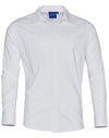 BS08L Men's Teflon Executive Long Sleeve Shirt - kustomteamwear.com