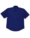 BS08S Men's Telfon Executive Short Sleeve Shirt - kustomteamwear.com