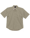 BS08S Men's Telfon Executive Short Sleeve Shirt - kustomteamwear.com