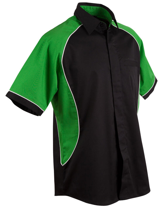 BS15 Men's Arena Tri-colour Contrast Shirt - kustomteamwear.com