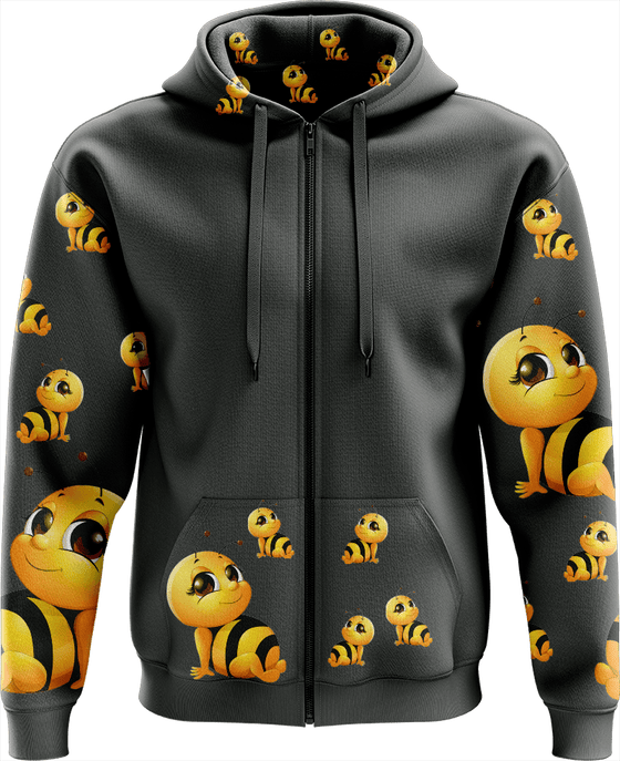 Buzz Bee Full Zip Hoodies Jacket - fungear.com.au