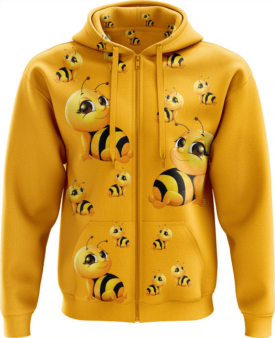 Buzz Bee Full Zip Hoodies Jacket - fungear.com.au