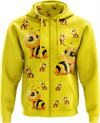 Buzz Bee Full Zip Hoodies Jacket - fungear.com.au