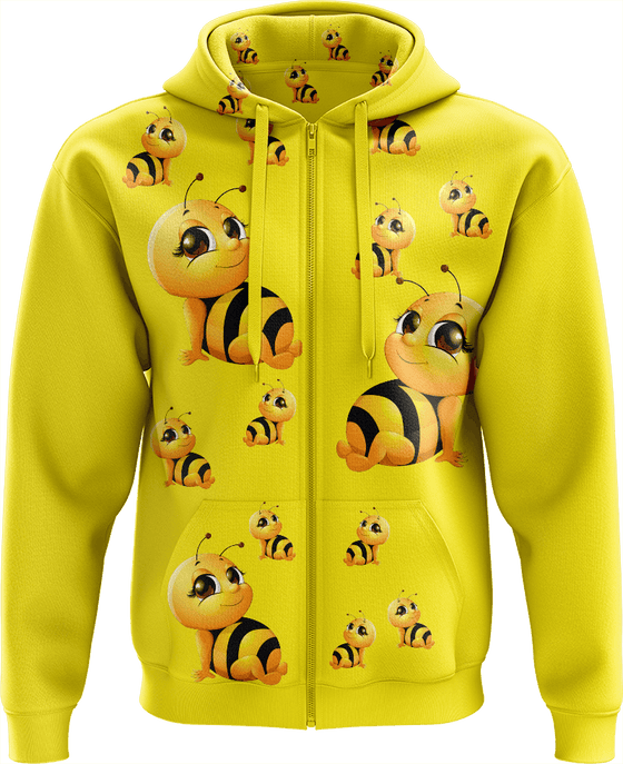 Buzz Bee Full Zip Hoodies Jacket - fungear.com.au