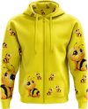 Buzz Bee Full Zip Hoodies Jacket - fungear.com.au