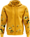 Buzz Bee Full Zip Hoodies Jacket - fungear.com.au