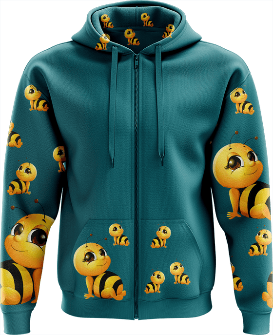 Buzz Bee Full Zip Hoodies Jacket - fungear.com.au