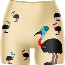  Casanova Cassowary Ladies Gym Shorts - fungear.com.au