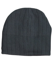  CH64 Cable Knit Beanie With Fleece Head Band - kustomteamwear.com