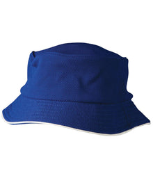  CH71 Pique Mesh With Sandwich Bucket Hat - kustomteamwear.com