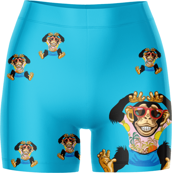 Cheeky Monkey Bike Shorts - fungear.com.au