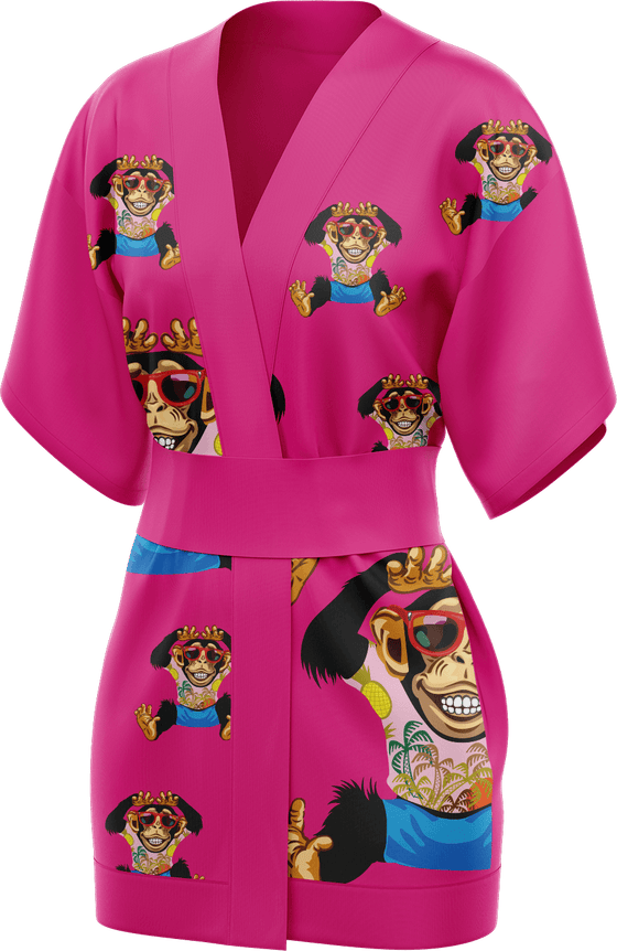 Cheeky Monkey Kimono - fungear.com.au
