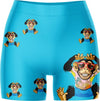 Cheeky Monkey Ladies Gym Shorts - kustomteamwear.com