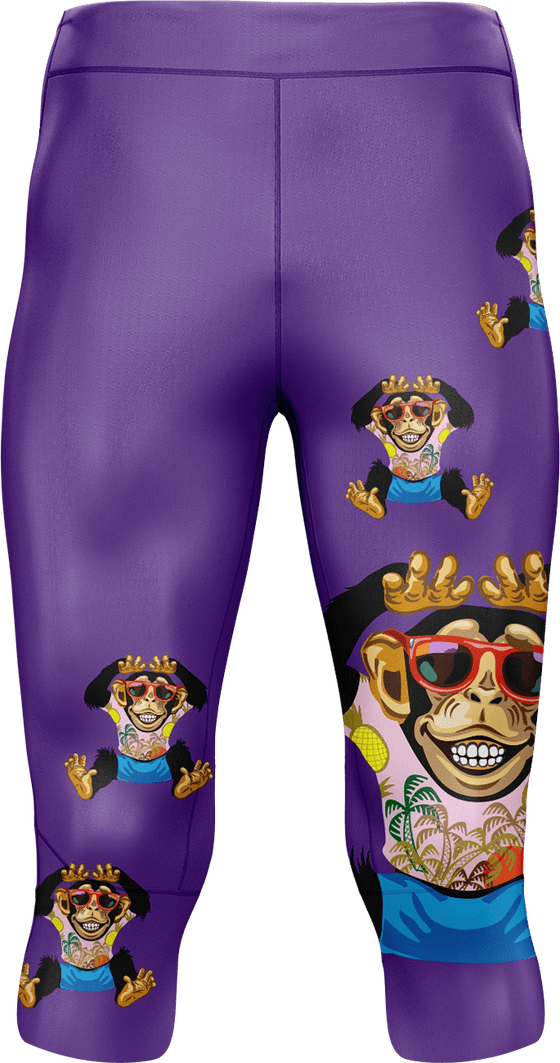 Cheeky Monkey tights 3/4 or full length - fungear.com.au