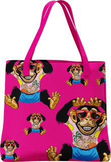  Cheeky Monkey Tote Bag - fungear.com.au