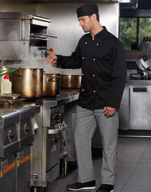  CJ01 CHEF'S LONG SLEEVE JACKET - kustomteamwear.com