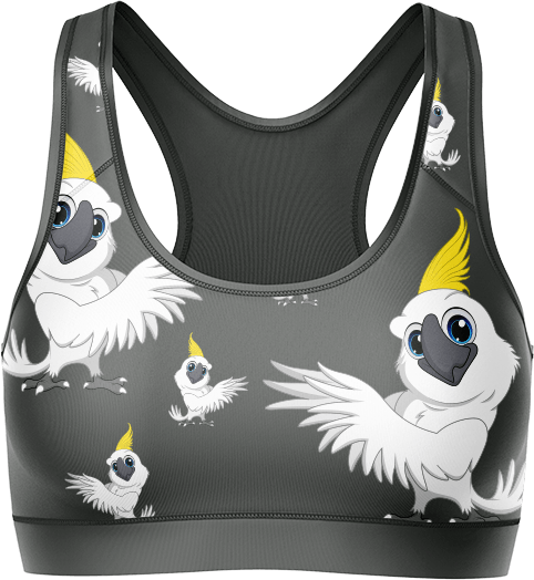 Cockatoo Crop Top - fungear.com.au