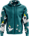 Cockatoo Full Zip Hoodies Jacket - fungear.com.au