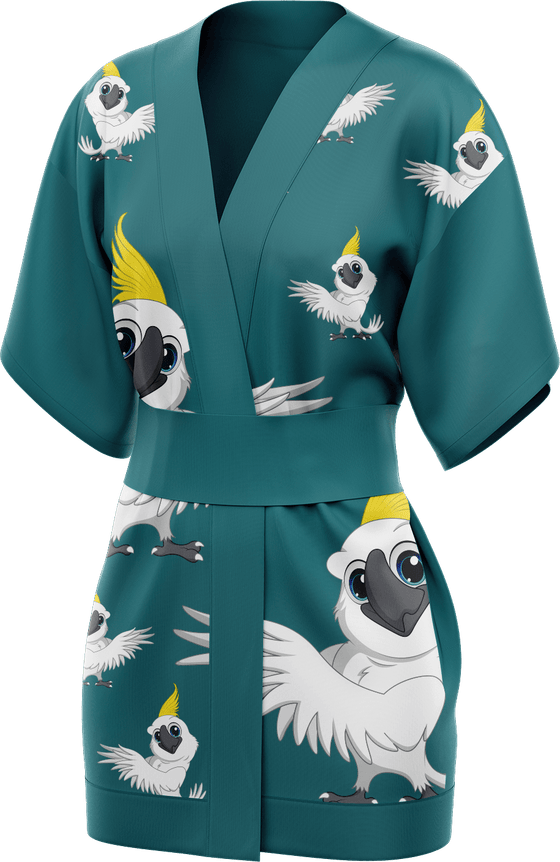 Cockatoo Kimono - fungear.com.au