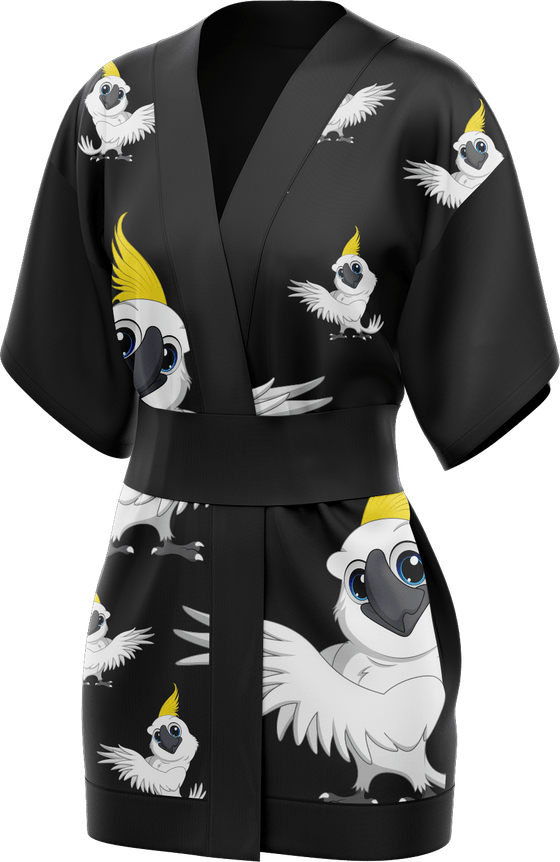 Cockatoo Kimono - fungear.com.au