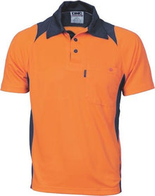  Cool Breathe Action Polo Shirt - Short Sleeve - kustomteamwear.com