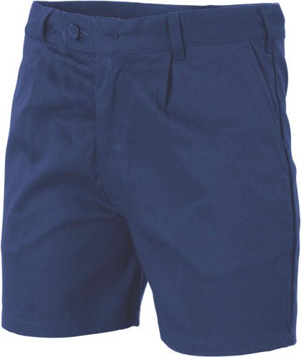 Cotton Drill Belt Loop Shorts - kustomteamwear.com