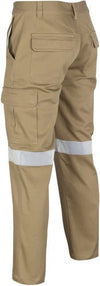 Cotton Drill Cargo Pants With 3M R/Tape - kustomteamwear.com