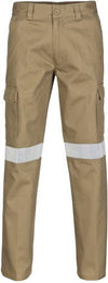 Cotton Drill Cargo Pants With 3M R/Tape - kustomteamwear.com
