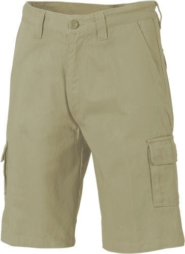 Cotton Drill Cargo Shorts - kustomteamwear.com