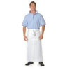 Cotton Drill Continental Aprons With Pocket - kustomteamwear.com