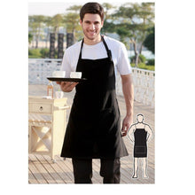  Cotton Drill Full Bib Apron No Pocket - kustomteamwear.com